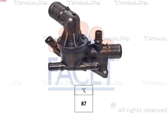 Термостат Facet Made in Italy - OE Equivalent для Nissan X-Trail T32 2014-2026. Артикул 7.8951