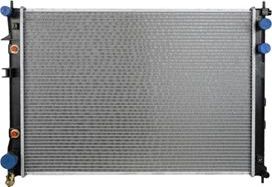 Радиатор охлаждения двигателя Zentparts. Артикул Z20237