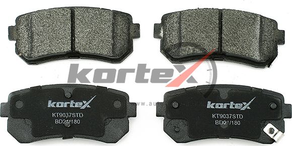 Колодки тормозные дисковые задние Creta 2wd/4wd/Sportage17-/Optima / Picanto 11 (Kortex). Артикул KT9037STD