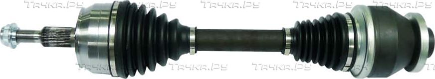 Полуось (привод в сборе, приводной вал) SKF передняя левая для Volkswagen Transporter T5 2003-2015. Артикул VKJC 5198