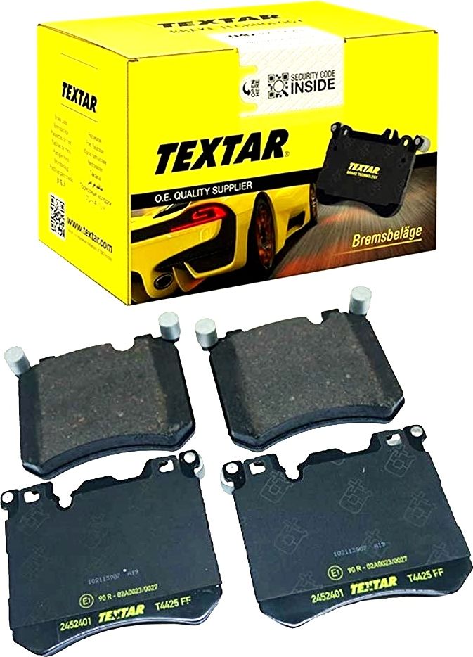 Тормозные колодки Textar Q+. Артикул 2452401