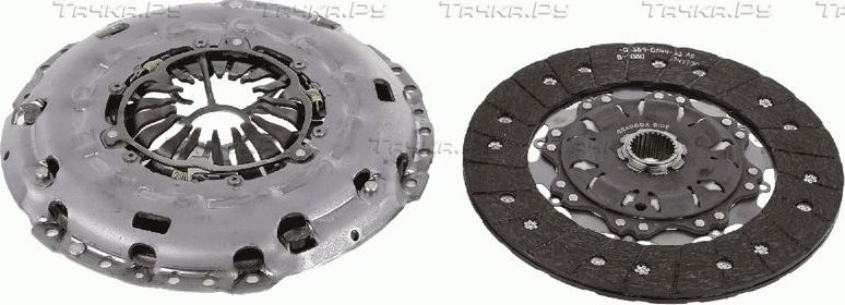 Сцепление (комплект) SACHS XTend для Volkswagen Transporter T6 2015-2026. Артикул 3000 950 760