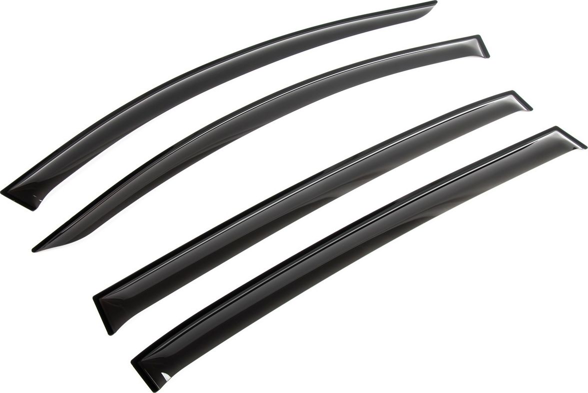 Дефлекторы Rival Premium для окон Renault Sandero II хэтчбек 2014-2018 2018-2026. Артикул 34703001