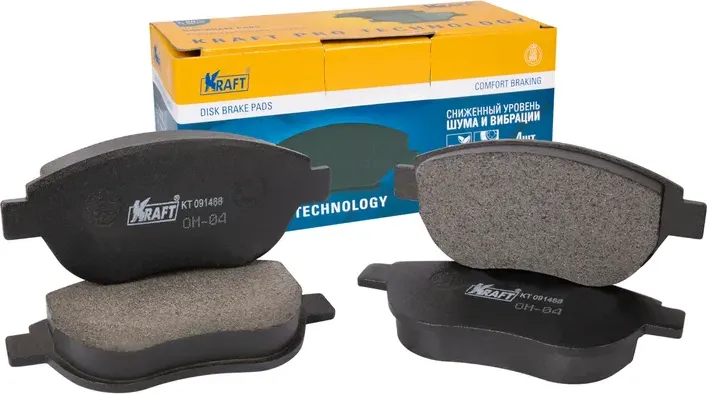 Колодки дисковые передние (Kraft). Артикул KT091468