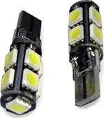 АВТОЛАМПА СВЕТОДИОДНАЯ С011 Т10/ БЕЛЫЙ W2.1X9.5D 9SMD 5050 БЛИСТЕР2ШТ (AVS). Артикул A78438S