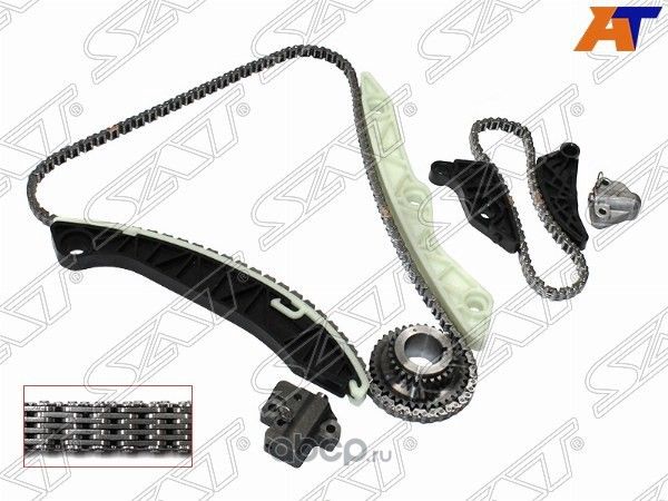 Комплект ГРМ 2,4 4B12 MMC DELICA D:5 06-OUTLANDER (SAT). Артикул TKMIT148