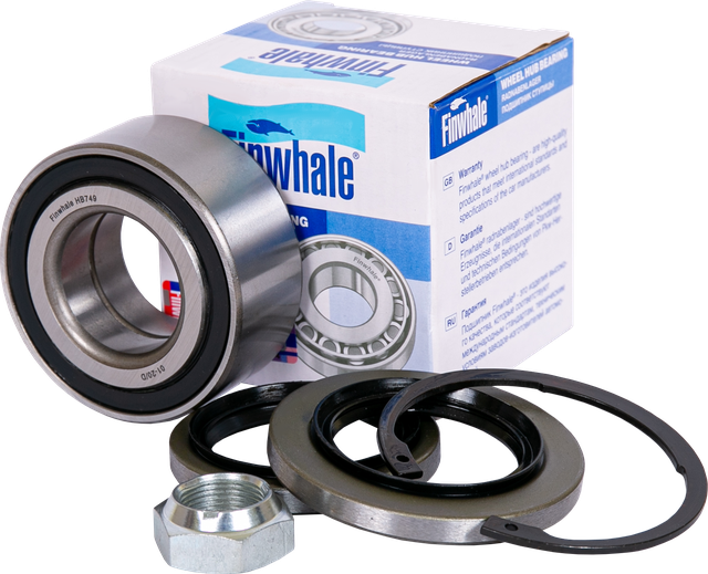 Ступичный подшипник (комплект) Finwhale передний для Mitsubishi Space Runner I 1991-1999. Артикул HB749