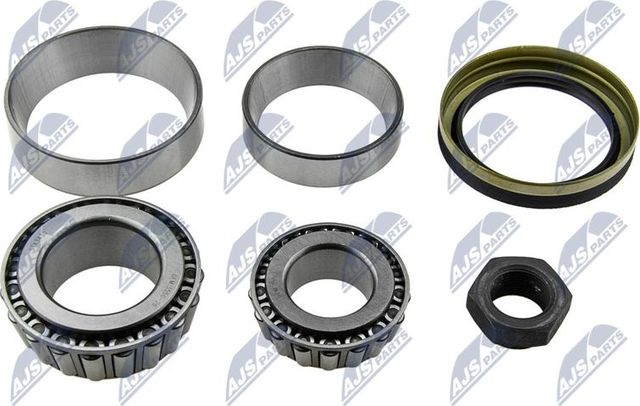 Ступичный подшипник (комплект) NTY задний правый/левый для Fiat Ducato II 1994-2002. Артикул KLT-CT-017