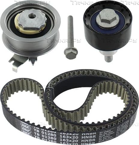 Ремень ГРМ с роликами (комплект) SKF для Volkswagen Tiguan I 2015-2018. Артикул VKMA 01280