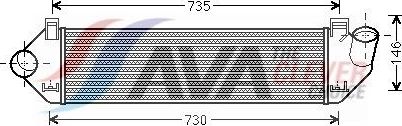 Интеркулер AVA. Артикул VOA4134