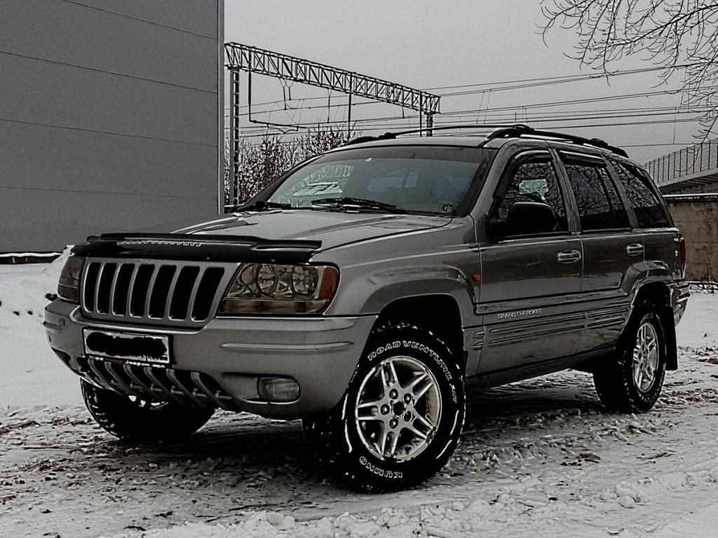 Дефлектор Vip-Tuning для капота Jeep Grand Cherokee WJ II 1999-2004. Артикул JP01