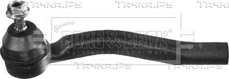 Наконечник рулевой тяги Borg & Beck. Артикул BTR5950