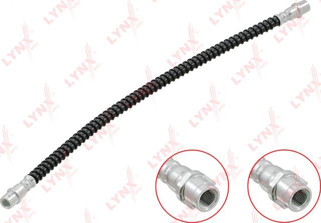 Тормозной шланг LYNXauto задний для Porsche Cayenne II (958) 2010-2014. Артикул BL-3140