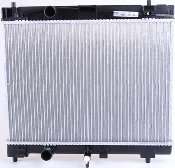 Радиатор охлаждения двигателя Nissens. Артикул 64671A