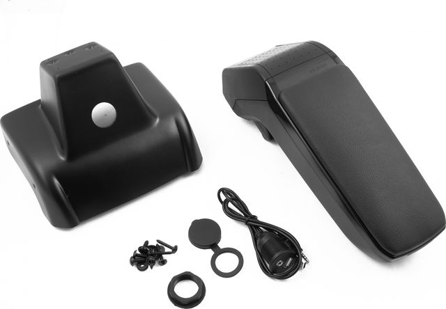Подлокотник Armster S с USB/AUX для Ford Focus III 2015-2017 Черный. Артикул V00839