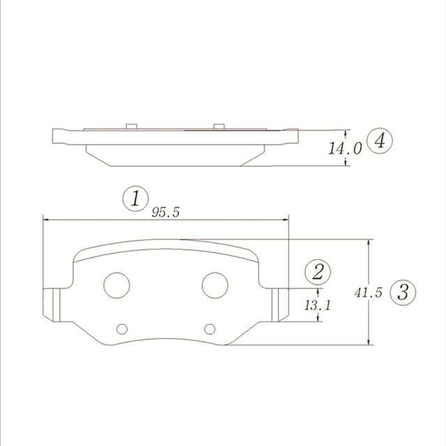 Тормозные колодки CTR. Артикул GK0079