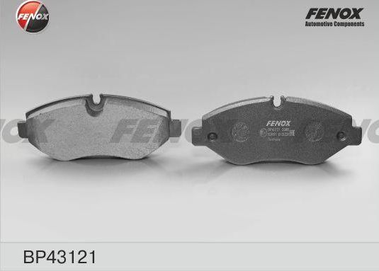 Тормозные колодки Fenox. Артикул BP43121