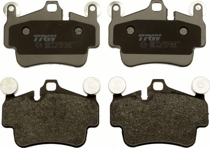 Тормозные колодки TRW COTEC. Артикул GDB1836