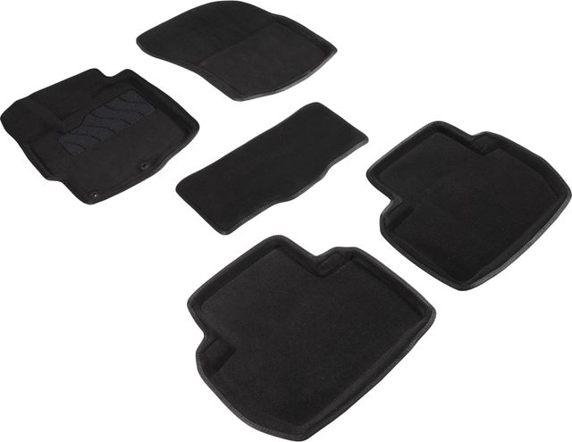 Коврики Seintex 3D ворсовые в салон Mitsubishi Outlander III 2012-2026. Артикул 85358