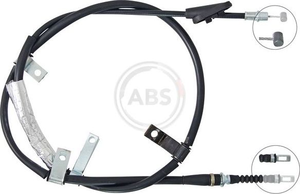 Трос ручника (тросик ручного тормоза) ABS. Артикул K17377