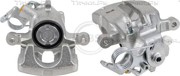 Тормозной суппорт ABS (Серый чугун) задний правый для Audi A4 I (B5) 1994-1997. Артикул 521082