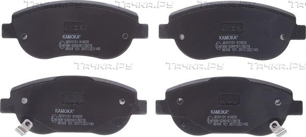 Тормозные колодки Kamoka. Артикул JQ101131