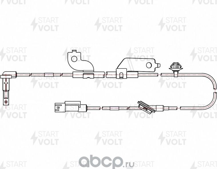 Датчик ABS StartVOLT. Артикул VS-ABS 1101