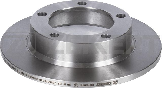 Тормозной диск Zekkert передний для Lada Niva Travel I 2020-2026. Артикул BS-5913