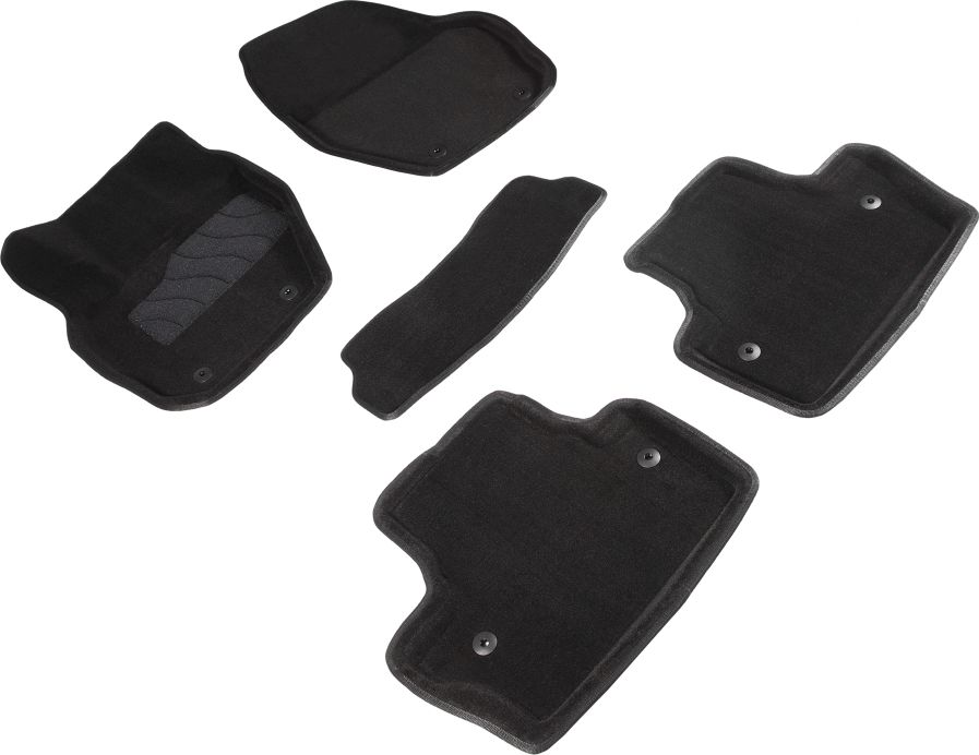 Коврики Seintex 3D ворсовые для салона Volvo S60 II 2010-2018. Артикул 86306
