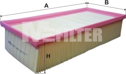 Воздушный фильтр MFilter. Артикул K 437