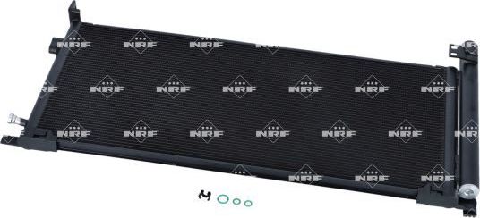 Радиатор кондиционера (конденсатор) NRF EASY FIT. Артикул 350548