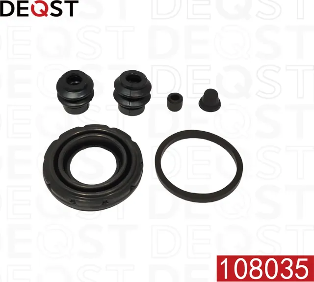 Ремкомплект тормозного суппорта заднего для поршня. (O 35mm, Akebono) NISSAN Juk (Deqst). Артикул 108035