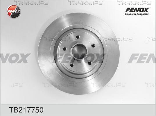 Тормозной диск Fenox задний для Renault Espace IV 2002-2014. Артикул TB217750