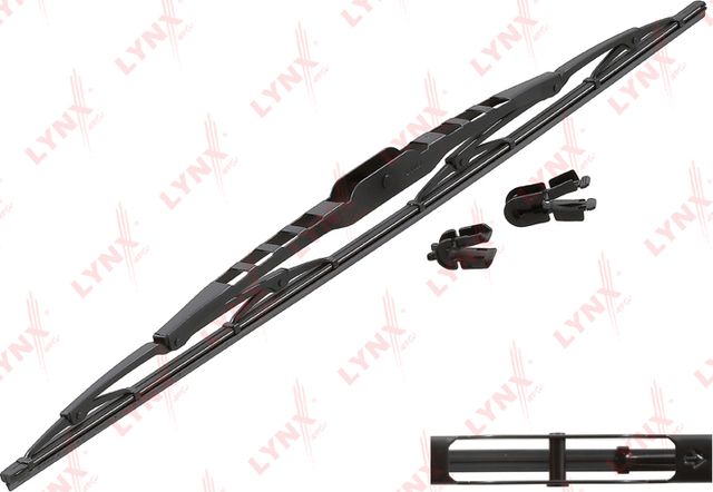 600LT Щетка стеклоочистителя каркасная грузовая, 600мм LYNXauto Lynxauto. Артикул 600LT