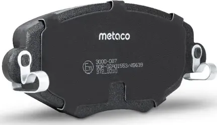 Колодки тормозные FORD MONDEO 00- перед. (Metaco). Артикул 3000087