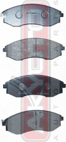 Тормозные колодки Akyoto Packing AKYOTO. Артикул AKD-0083