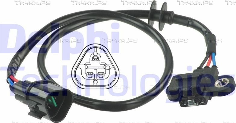 Датчик положения коленвала Delphi для Mitsubishi Pajero I 1986-1991. Артикул SS11083
