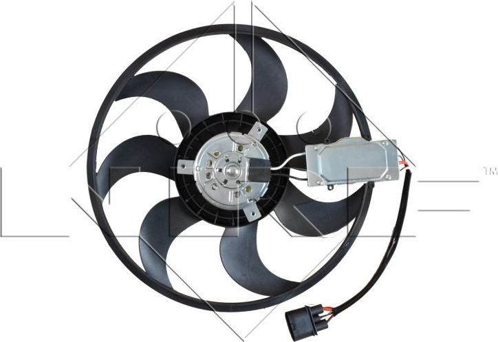 Вентилятор радиатора двигателя NRF. Артикул 47588