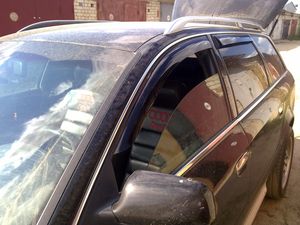 Дефлекторы Cobra Tuning для окон Audi A6 2000-2006. Артикул A10700