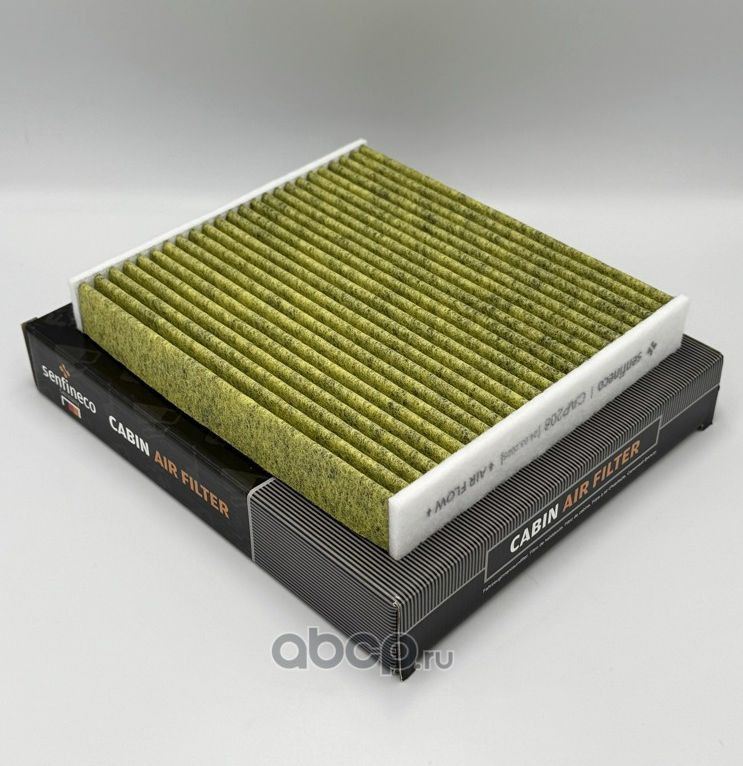 Фильтр салонный антибактериальный TOYOTA Alphard, Auris I E150, Auris II E180, Avensis III T27 (Senfineco). Артикул CAP208