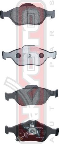 Тормозные колодки Akyoto Packing AKYOTO. Артикул AKD-1839