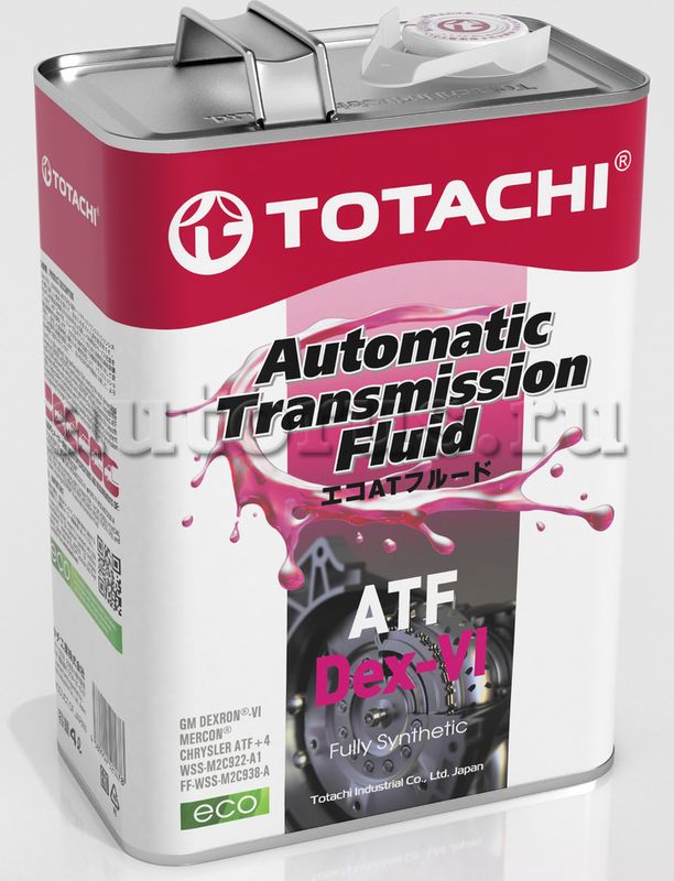TOTACHI ATF DEXRON-VI Жидкость трансмиссионная (Япония) (4L). Артикул 4589904521478