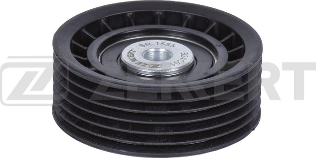 Направляющий (ведущий) ролик приводного поликлинового ремня Zekkert левый верхний для Saab 9-5 I 1997-1998. Артикул SR-1555