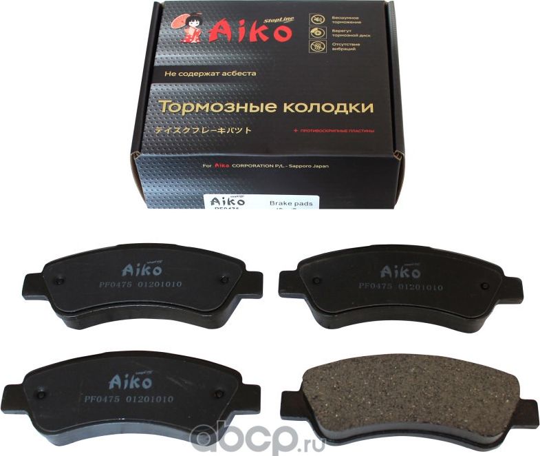 Колодки CITROEN Jumper, FIAT Ducato I, PEUGEOT Boxer (2006-) задние (Aiko). Артикул PF0475