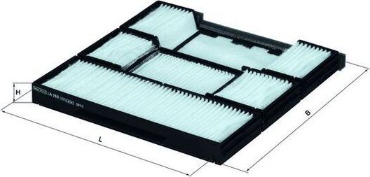 Салонный фильтр Mahle. Артикул LA 269