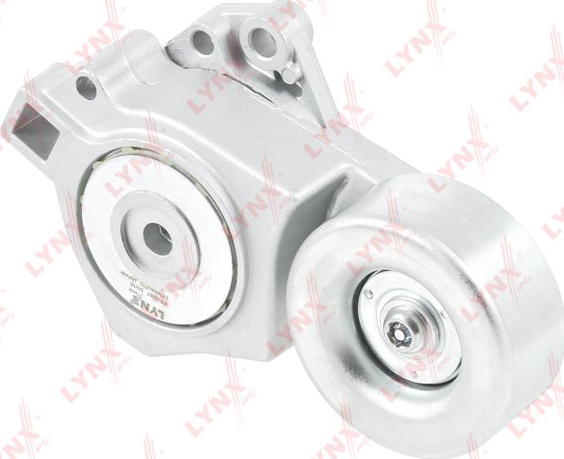 Натяжной ролик (натяжитель) приводного клинового зубчатого ремня LYNXauto для Mitsubishi Pajero III 2000-2007. Артикул PT-3287