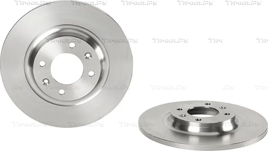 Тормозной диск Brembo PRIME LINE задний для Citroen DS5 2011-2015. Артикул 08.8682.20