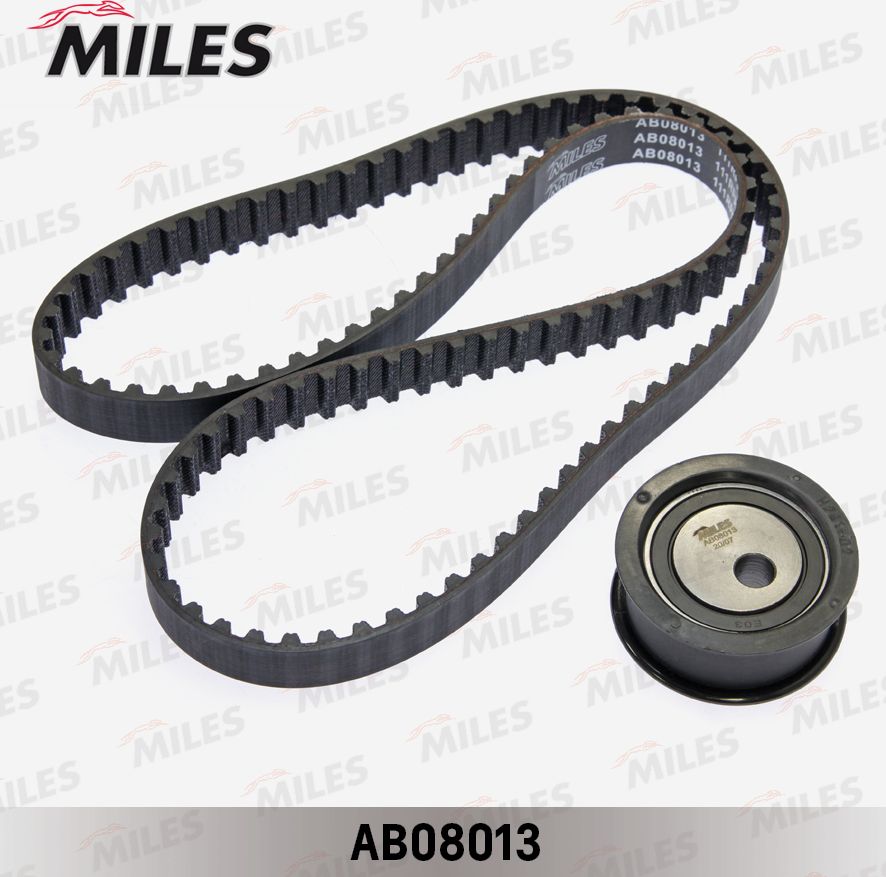 Ремень ГРМ с роликами (комплект) Miles. Артикул AB08013