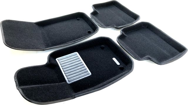 Коврики текстильные Euromat 3D Business для салона Porsche Panamera II 2017-2026. Артикул EMC3D-004105