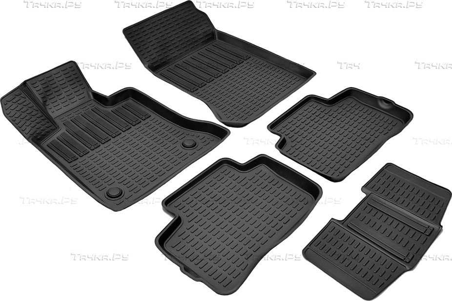 Коврики полиуретанновые Rezkon для салона Mercedes-Benz GLK-Класс X204 2008-2015. Артикул 0546025100